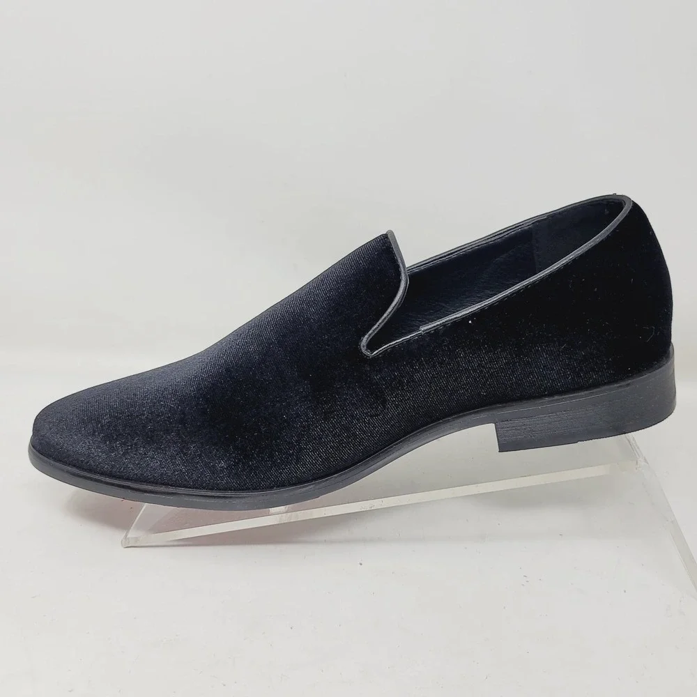 Alberto Fellini‎ Men's Loafers Sz 9 M Sparko 03 Dress Shoes Black Almond Toe